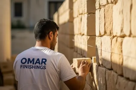 High-quality wall finishing in Malta.